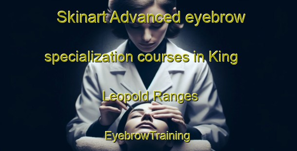 Skinart Advanced eyebrow specialization courses in King Leopold Ranges | EyebrowTraining | EyebrowClasses | SkinartTraining-Australia