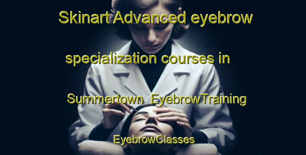 Skinart Advanced eyebrow specialization courses in Summertown | EyebrowTraining | EyebrowClasses | SkinartTraining-Australia