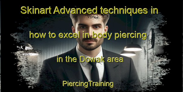 Skinart Advanced techniques in how to excel in body piercing in the Dowak area | PiercingTraining | PiercingClasses | SkinartTraining-Australia
