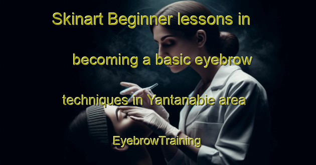 Skinart Beginner lessons in becoming a basic eyebrow techniques in Yantanabie area | EyebrowTraining | EyebrowClasses | SkinartTraining-Australia