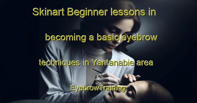 Skinart Beginner lessons in becoming a basic eyebrow techniques in Yantanabie area | EyebrowTraining | EyebrowClasses | SkinartTraining-Australia