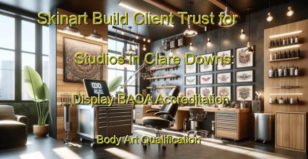 Skinart Build Client Trust for Studios in Clare Downs: Display BAQA Accreditation | Body Art Qualification Authority | BAQA-Australia