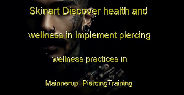 Skinart Discover health and wellness in implement piercing wellness practices in Mainnerup | PiercingTraining | PiercingClasses | SkinartTraining-Australia