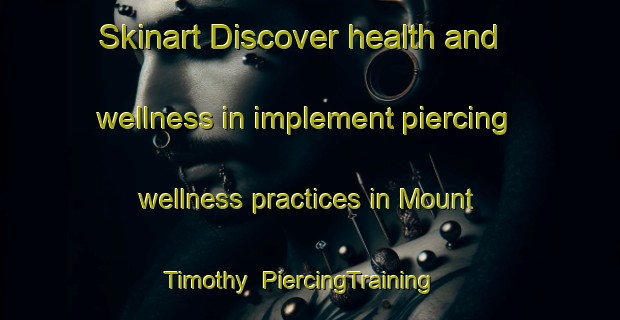 Skinart Discover health and wellness in implement piercing wellness practices in Mount Timothy | PiercingTraining | PiercingClasses | SkinartTraining-Australia