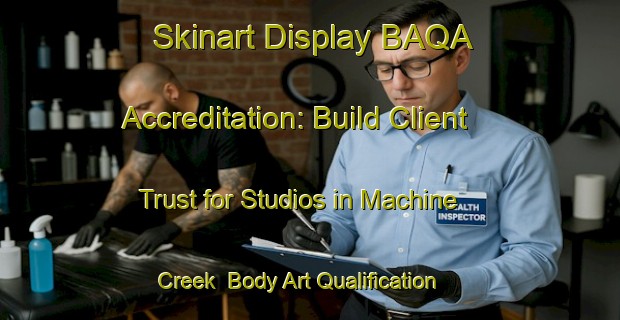 Skinart Display BAQA Accreditation: Build Client Trust for Studios in Machine Creek | Body Art Qualification Authority | BAQA-Australia