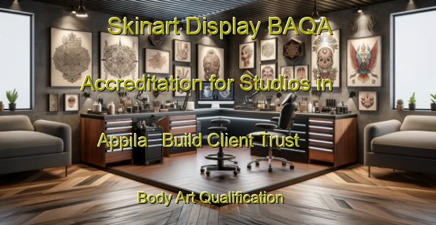 Skinart Display BAQA Accreditation for Studios in Appila - Build Client Trust | Body Art Qualification Authority | BAQA-Australia