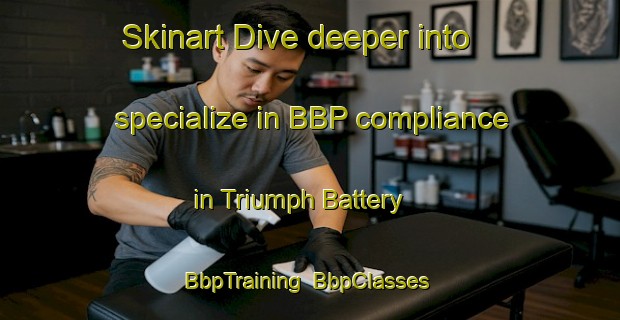 Skinart Dive deeper into specialize in BBP compliance in Triumph Battery | BbpTraining | BbpClasses | SkinartTraining-Australia