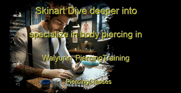 Skinart Dive deeper into specialize in body piercing in Walyurin | PiercingTraining | PiercingClasses | SkinartTraining-Australia