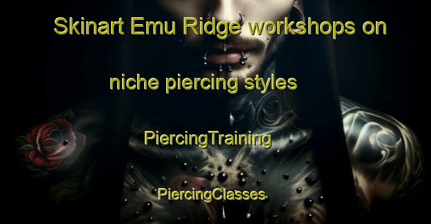 Skinart Emu Ridge workshops on niche piercing styles | PiercingTraining | PiercingClasses | SkinartTraining-Australia