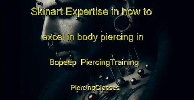 Skinart Expertise in how to excel in body piercing in Bopeep | PiercingTraining | PiercingClasses | SkinartTraining-Australia