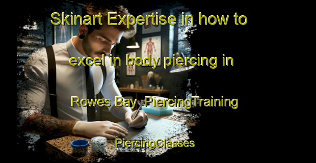 Skinart Expertise in how to excel in body piercing in Rowes Bay | PiercingTraining | PiercingClasses | SkinartTraining-Australia