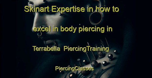 Skinart Expertise in how to excel in body piercing in Terrabella | PiercingTraining | PiercingClasses | SkinartTraining-Australia