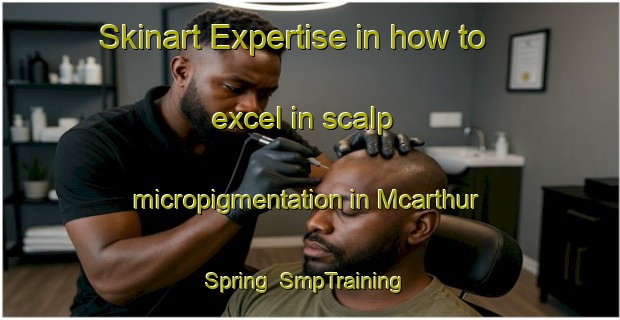 Skinart Expertise in how to excel in scalp micropigmentation in Mcarthur Spring | SmpTraining | SmpClasses | SkinartTraining-Australia