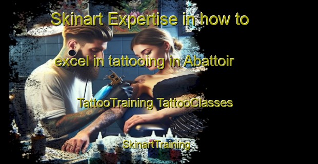 Skinart Expertise in how to excel in tattooing in Abattoir | #TattooTraining #TattooClasses #SkinartTraining-Australia