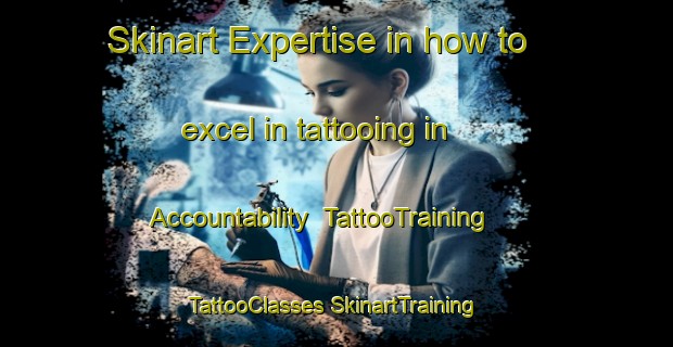 Skinart Expertise in how to excel in tattooing in Accountability | #TattooTraining #TattooClasses #SkinartTraining-Australia