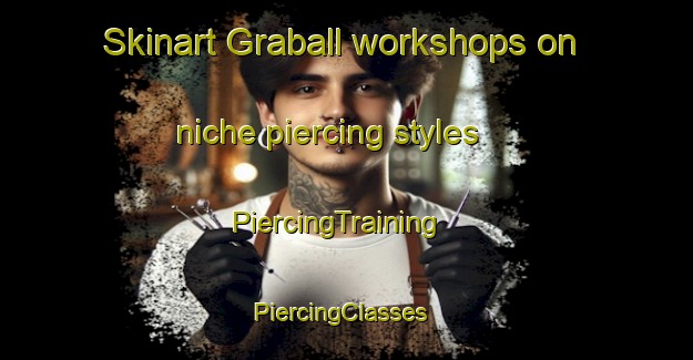 Skinart Graball workshops on niche piercing styles | PiercingTraining | PiercingClasses | SkinartTraining-Australia