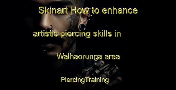 Skinart How to enhance artistic piercing skills in Walhaorunga area | PiercingTraining | PiercingClasses | SkinartTraining-Australia