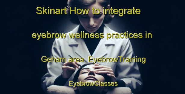Skinart How to integrate eyebrow wellness practices in Geham area | EyebrowTraining | EyebrowClasses | SkinartTraining-Australia
