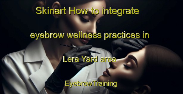 Skinart How to integrate eyebrow wellness practices in Lera Yard area | EyebrowTraining | EyebrowClasses | SkinartTraining-Australia