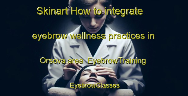 Skinart How to integrate eyebrow wellness practices in Orsova area | EyebrowTraining | EyebrowClasses | SkinartTraining-Australia