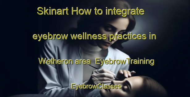Skinart How to integrate eyebrow wellness practices in Wetheron area | EyebrowTraining | EyebrowClasses | SkinartTraining-Australia