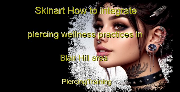Skinart How to integrate piercing wellness practices in Blair Hill area | PiercingTraining | PiercingClasses | SkinartTraining-Australia