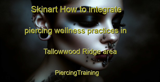 Skinart How to integrate piercing wellness practices in Tallowwood Ridge area | PiercingTraining | PiercingClasses | SkinartTraining-Australia