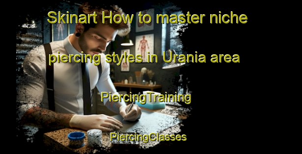 Skinart How to master niche piercing styles in Urania area | PiercingTraining | PiercingClasses | SkinartTraining-Australia