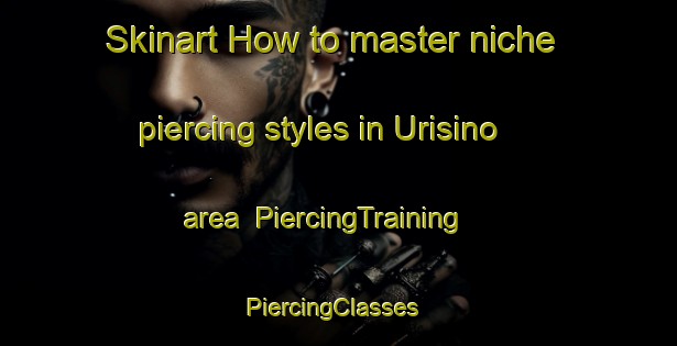 Skinart How to master niche piercing styles in Urisino area | PiercingTraining | PiercingClasses | SkinartTraining-Australia