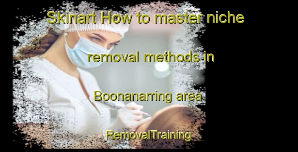 Skinart How to master niche removal methods in Boonanarring area | RemovalTraining | RemovalClasses | SkinartTraining-Australia