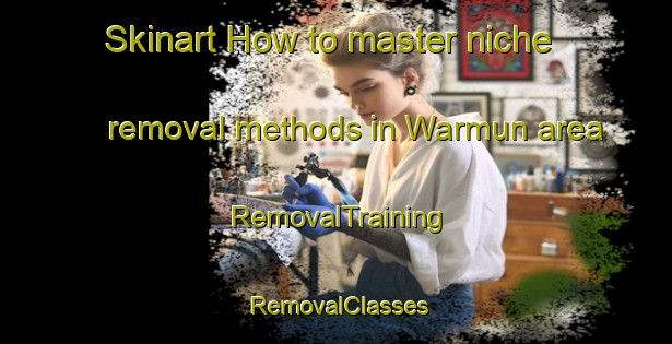 Skinart How to master niche removal methods in Warmun area | RemovalTraining | RemovalClasses | SkinartTraining-Australia