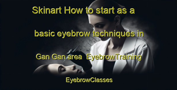 Skinart How to start as a basic eyebrow techniques in Gan Gan area | EyebrowTraining | EyebrowClasses | SkinartTraining-Australia