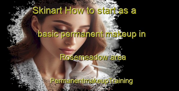 Skinart How to start as a basic permanent makeup in Rosemeadow area | PermanentmakeupTraining | PermanentmakeupClasses | SkinartTraining-Australia