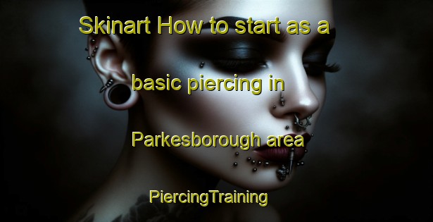 Skinart How to start as a basic piercing in Parkesborough area | PiercingTraining | PiercingClasses | SkinartTraining-Australia