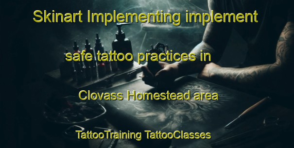 Skinart Implementing implement safe tattoo practices in Clovass Homestead area | #TattooTraining #TattooClasses #SkinartTraining-Australia