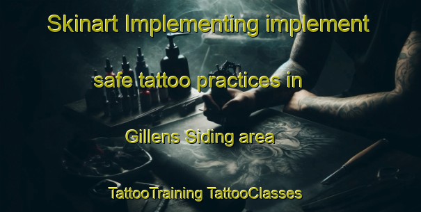 Skinart Implementing implement safe tattoo practices in Gillens Siding area | #TattooTraining #TattooClasses #SkinartTraining-Australia