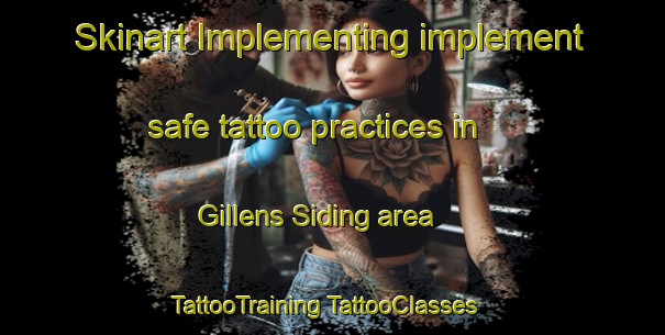 Skinart Implementing implement safe tattoo practices in Gillens Siding area | #TattooTraining #TattooClasses #SkinartTraining-Australia