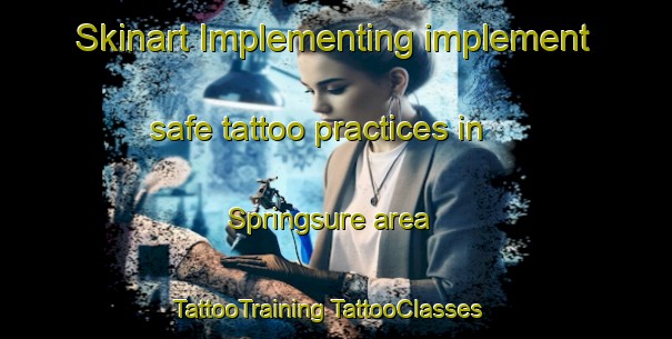 Skinart Implementing implement safe tattoo practices in Springsure area | #TattooTraining #TattooClasses #SkinartTraining-Australia