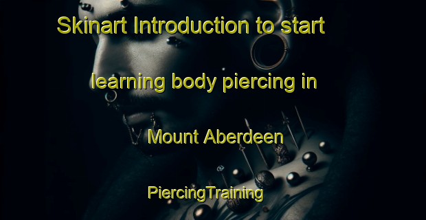 Skinart Introduction to start learning body piercing in Mount Aberdeen | PiercingTraining | PiercingClasses | SkinartTraining-Australia