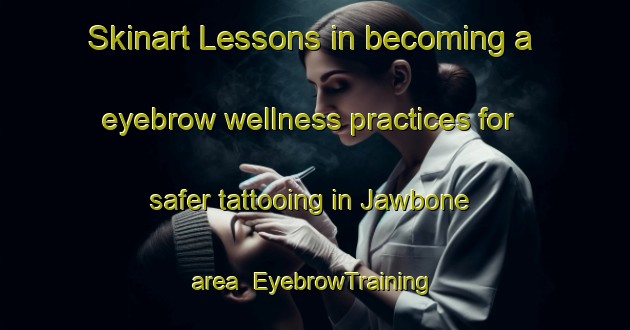 Skinart Lessons in becoming a eyebrow wellness practices for safer tattooing in Jawbone area | EyebrowTraining | EyebrowClasses | SkinartTraining-Australia