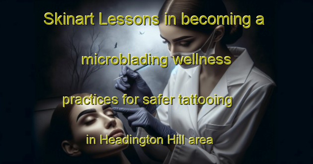 Skinart Lessons in becoming a microblading wellness practices for safer tattooing in Headington Hill area | MicrobladingTraining | MicrobladingClasses | SkinartTraining-Australia