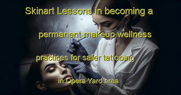 Skinart Lessons in becoming a permanent makeup wellness practices for safer tattooing in Opera Yard area | PermanentmakeupTraining | PermanentmakeupClasses | SkinartTraining-Australia