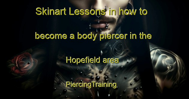 Skinart Lessons in how to become a body piercer in the Hopefield area | PiercingTraining | PiercingClasses | SkinartTraining-Australia