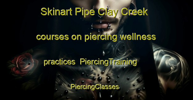 Skinart Pipe Clay Creek courses on piercing wellness practices | PiercingTraining | PiercingClasses | SkinartTraining-Australia