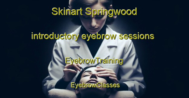 Skinart Springwood introductory eyebrow sessions | EyebrowTraining | EyebrowClasses | SkinartTraining-Australia