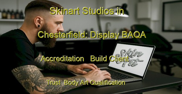 Skinart Studios in Chesterfield: Display BAQA Accreditation - Build Client Trust | Body Art Qualification Authority | BAQA-Australia
