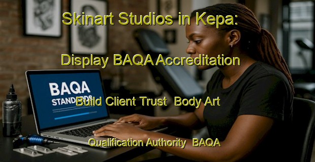 Skinart Studios in Kepa: Display BAQA Accreditation - Build Client Trust | Body Art Qualification Authority | BAQA-Australia
