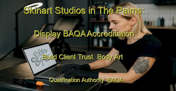 Skinart Studios in The Palms: Display BAQA Accreditation - Build Client Trust | Body Art Qualification Authority | BAQA-Australia