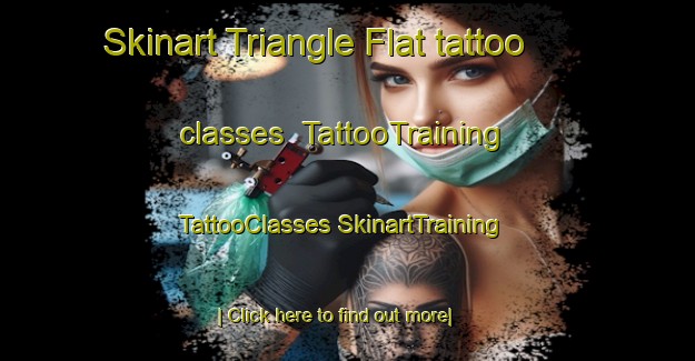 Skinart Triangle Flat tattoo classes | #TattooTraining #TattooClasses #SkinartTraining-Australia