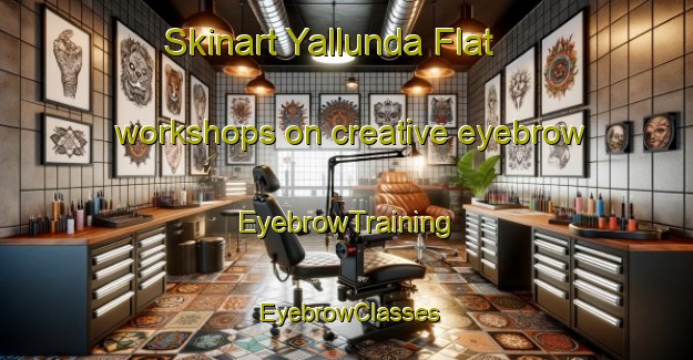 Skinart Yallunda Flat workshops on creative eyebrow | EyebrowTraining | EyebrowClasses | SkinartTraining-Australia